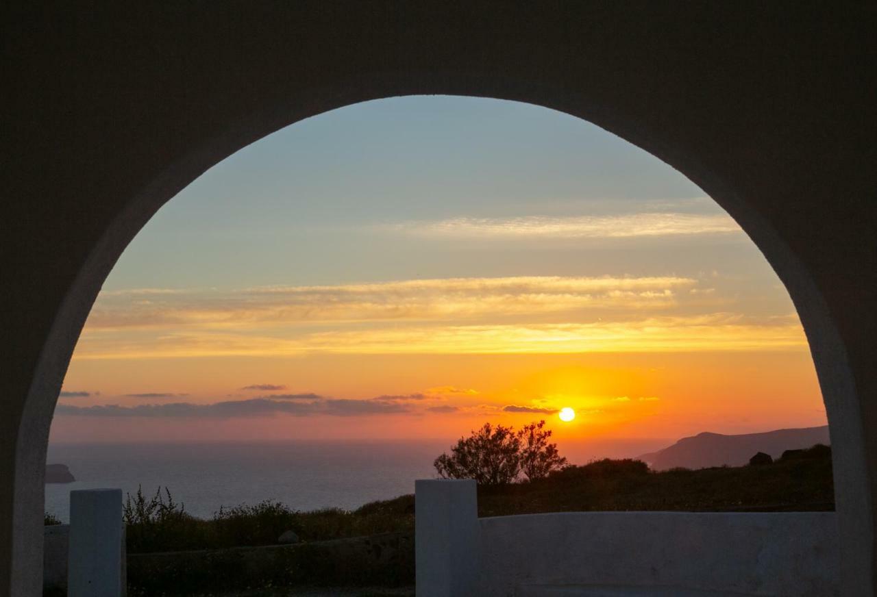 Caldera Sunset Villa Megalochori  Eksteriør billede