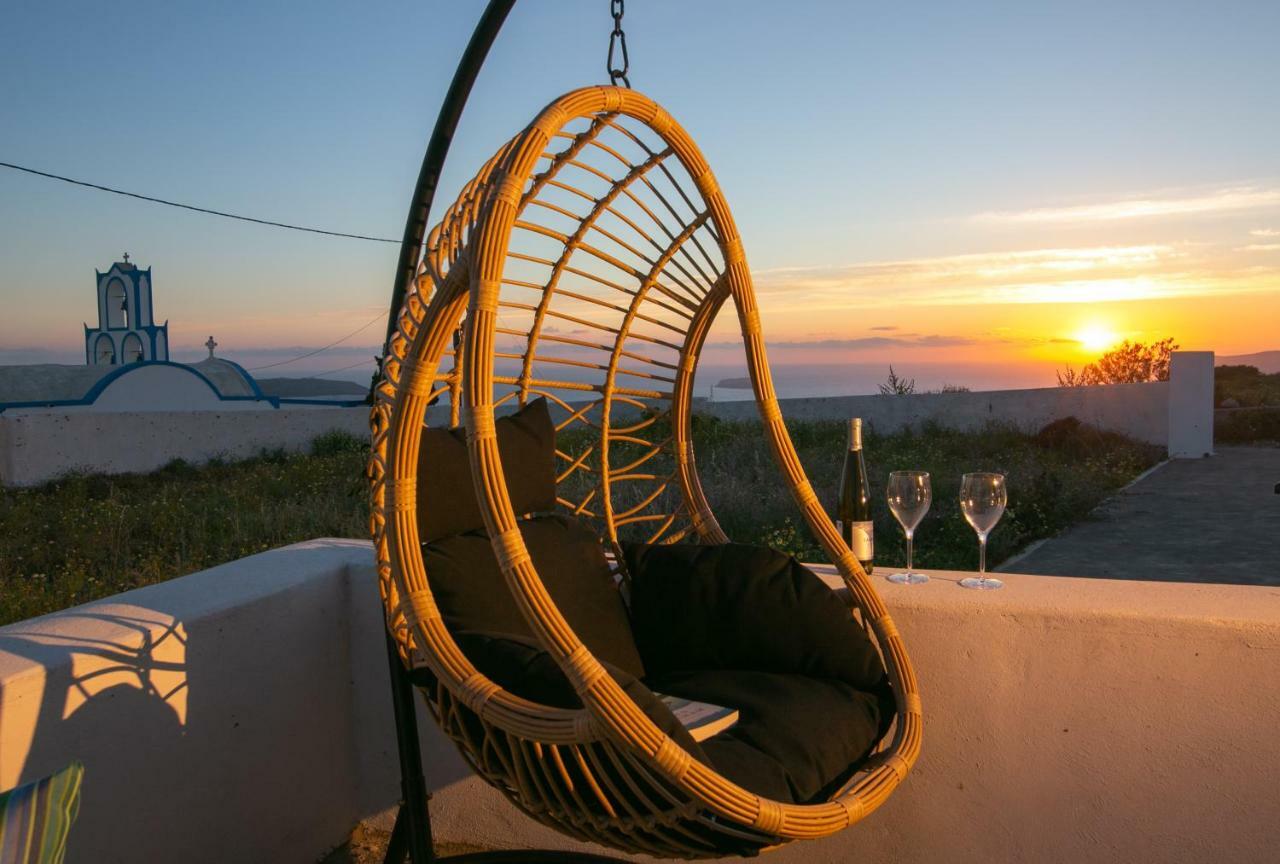 Caldera Sunset Villa Megalochori  Eksteriør billede